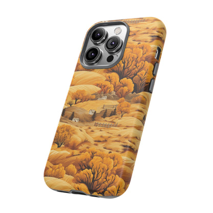 Rural Rhapsody: Early Autumn Farm Tales - Tough Phone Case