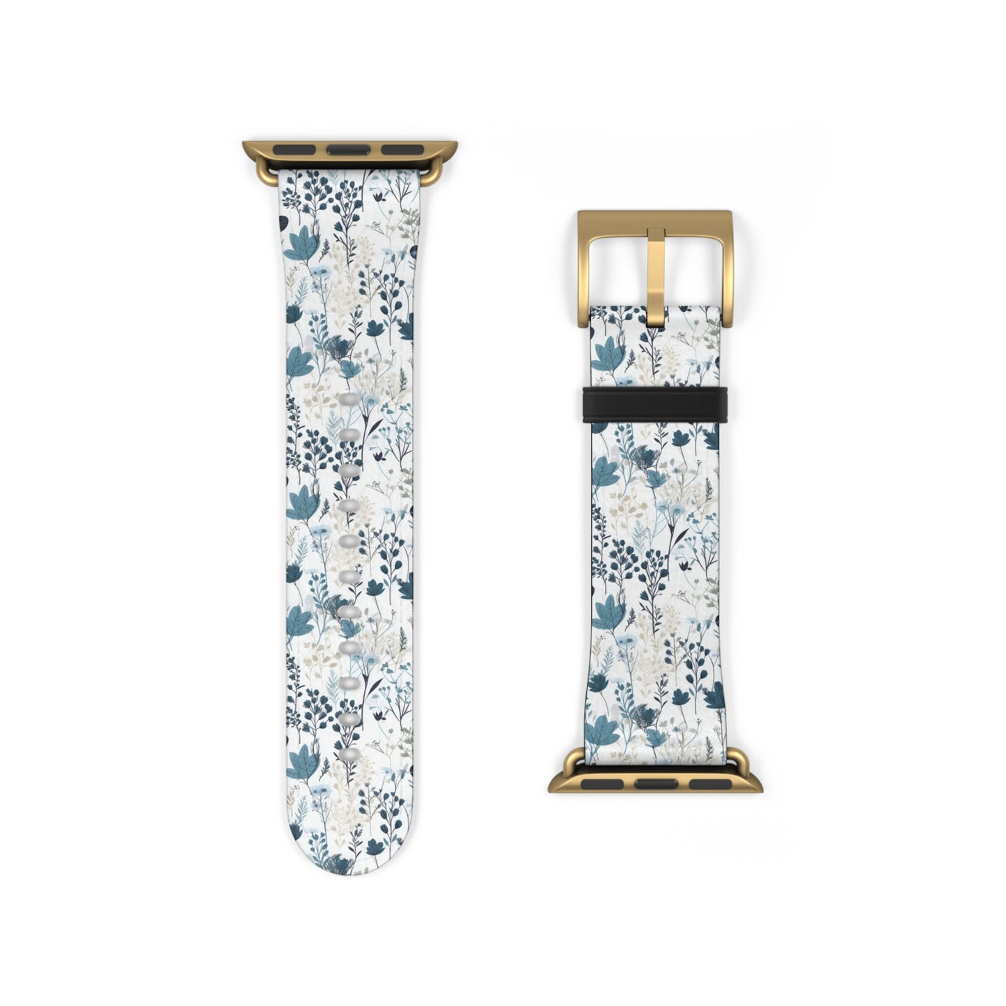 Serene Blue Wildflower - Apple Watch Strap