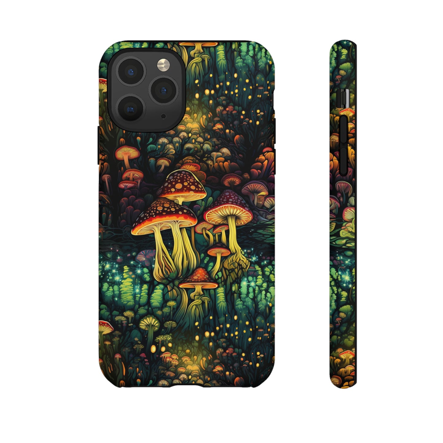 Neon Hallucinations: An Illuminated Autumn Spectacle - Tough Phone Case