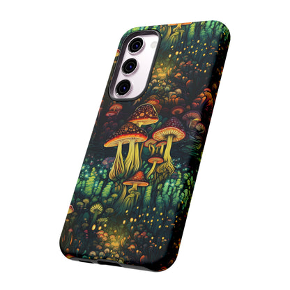 Neon Hallucinations: An Illuminated Autumn Spectacle - Tough Phone Case