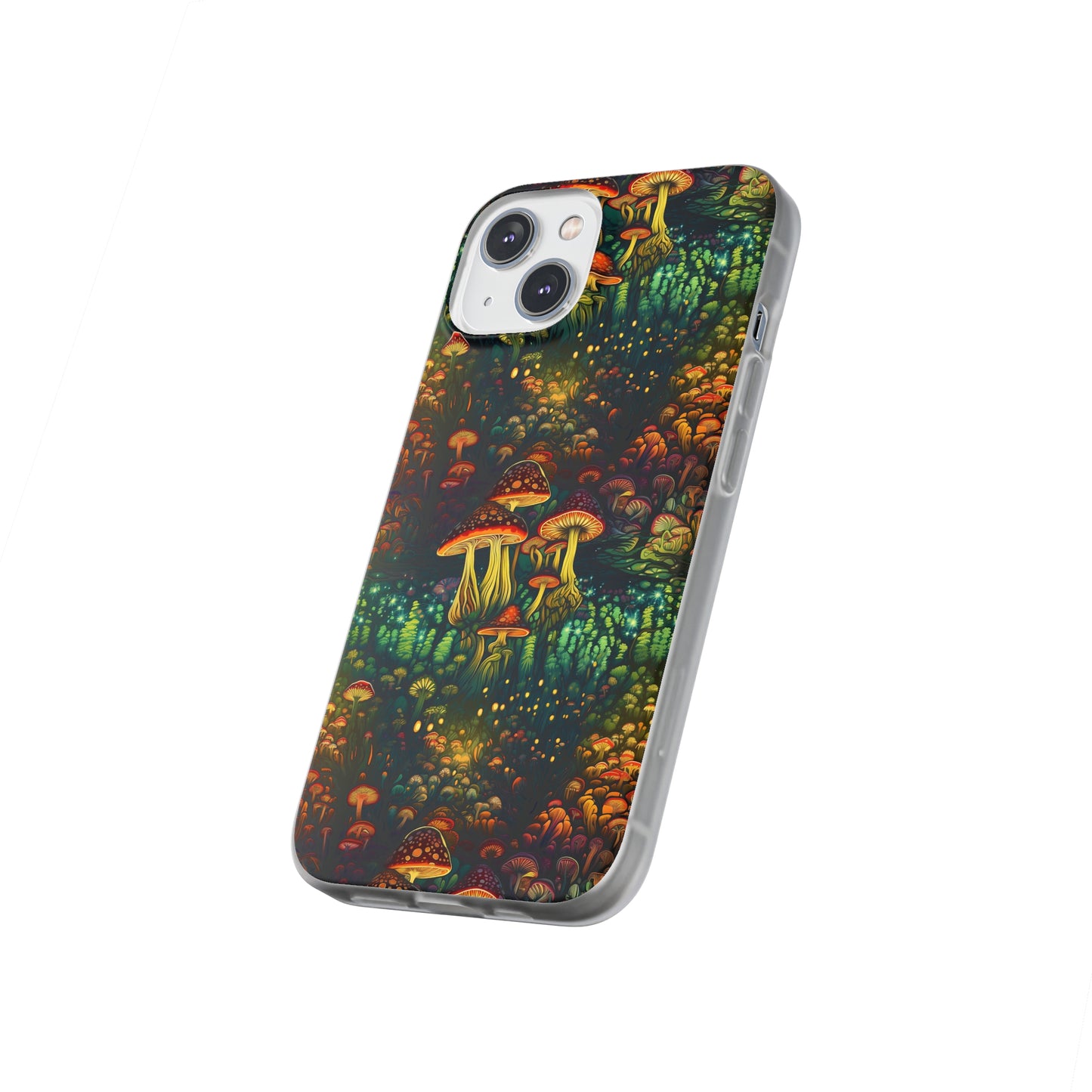 Neon Hallucinations: An Illumulated Autumn Spectacle - Flexible Phone Case