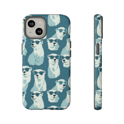 Chillin' Polar Bears Tough Phone Case