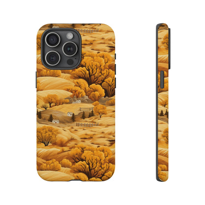 Rural Rhapsody: Early Autumn Farm Tales - Tough Phone Case