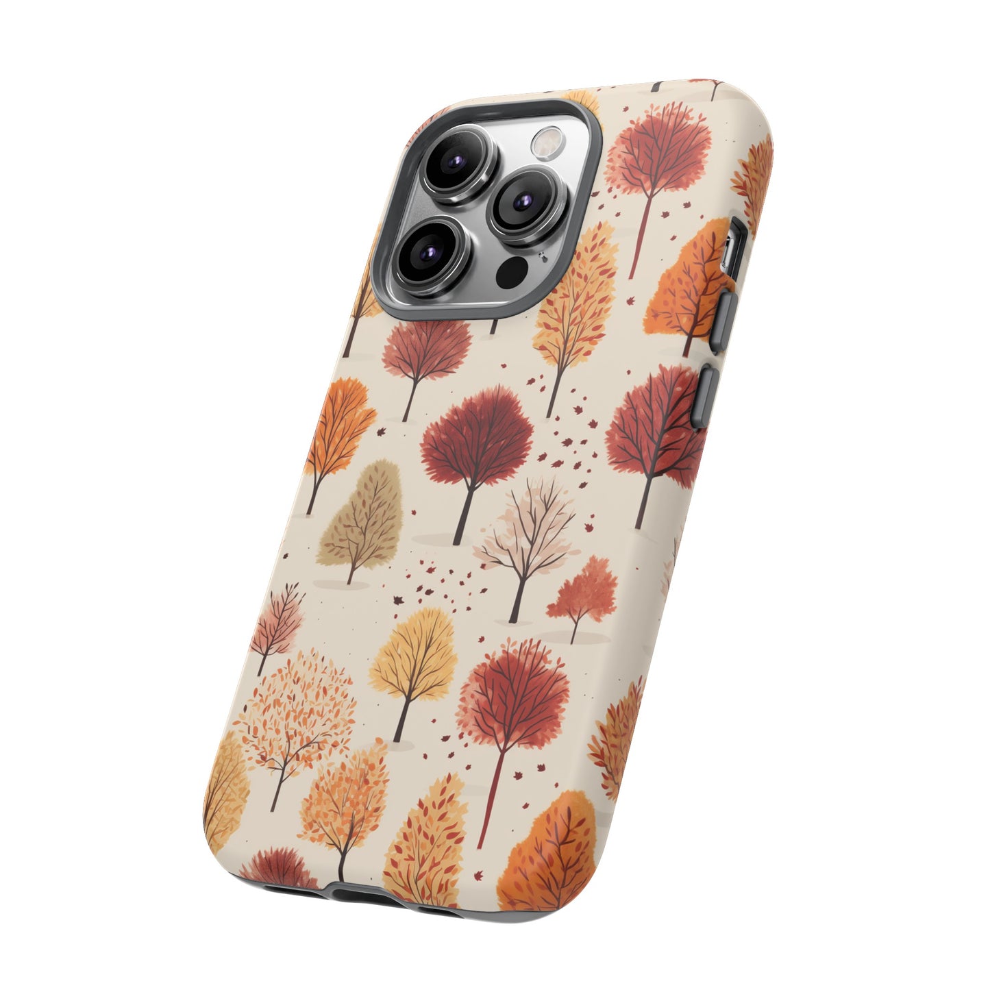 Gradient Grove: Autumn's Diverse Palette - Tough Phone Case