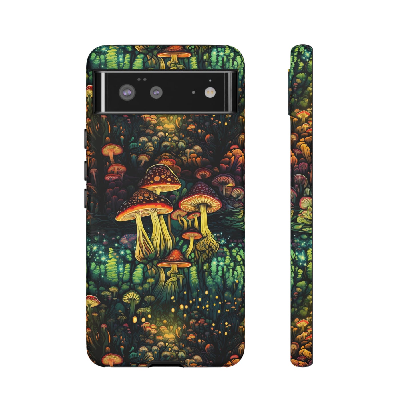 Neon Hallucinations: An Illuminated Autumn Spectacle - Tough Phone Case