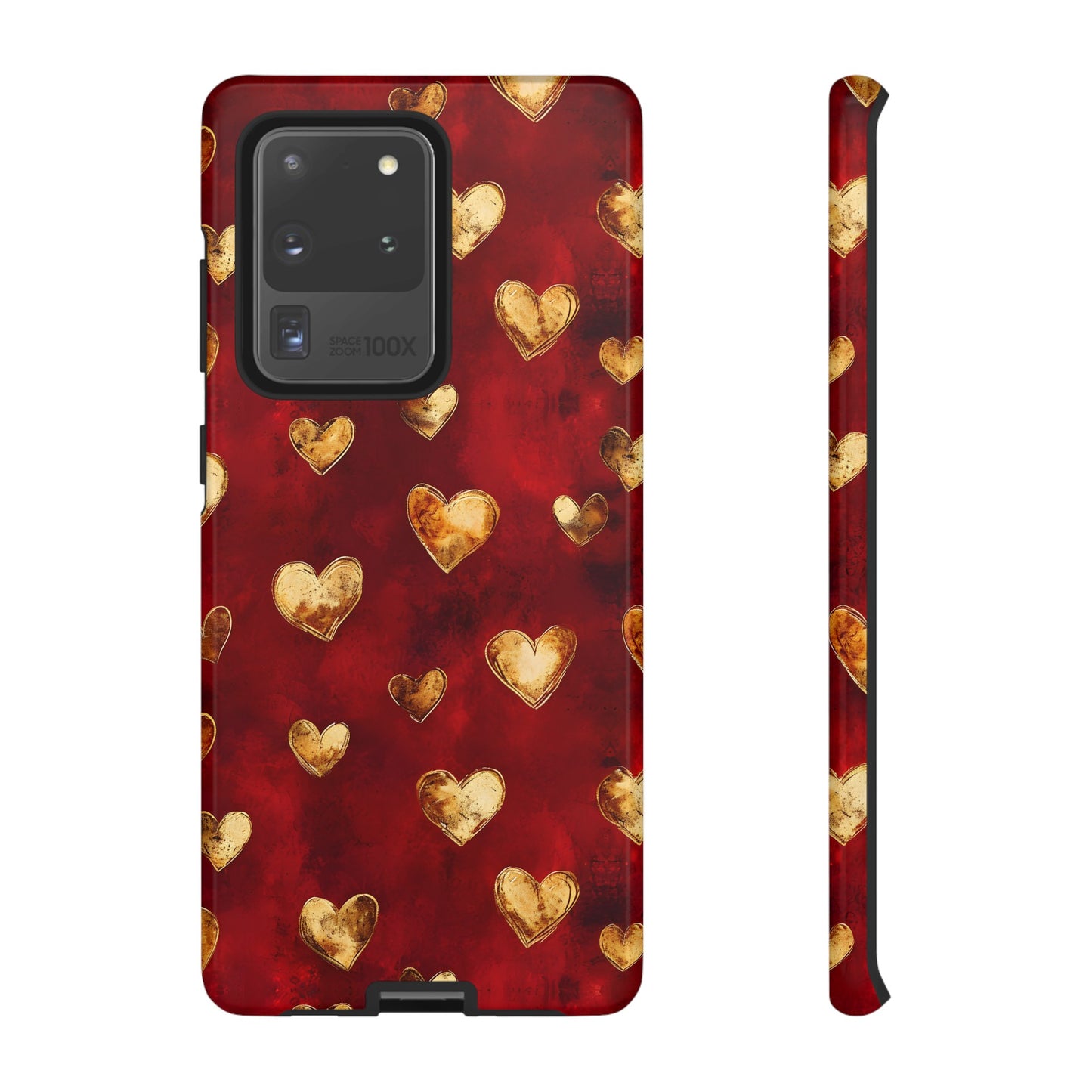 Midas Touch: Gilded Hearts - Phone Case