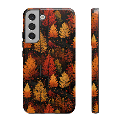 Bronzed Forest: A Chromatic Landscape - Tough Phone Case