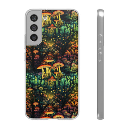 Neon Hallucinations: An Illumulated Autumn Spectacle - Flexible Phone Case