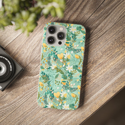 Spring Symphony Phone Case - A Celebration of Nature's Beauty and Renewal - Flexi Case Phone Case Pattern Symphony iPhone 14 Pro Max  