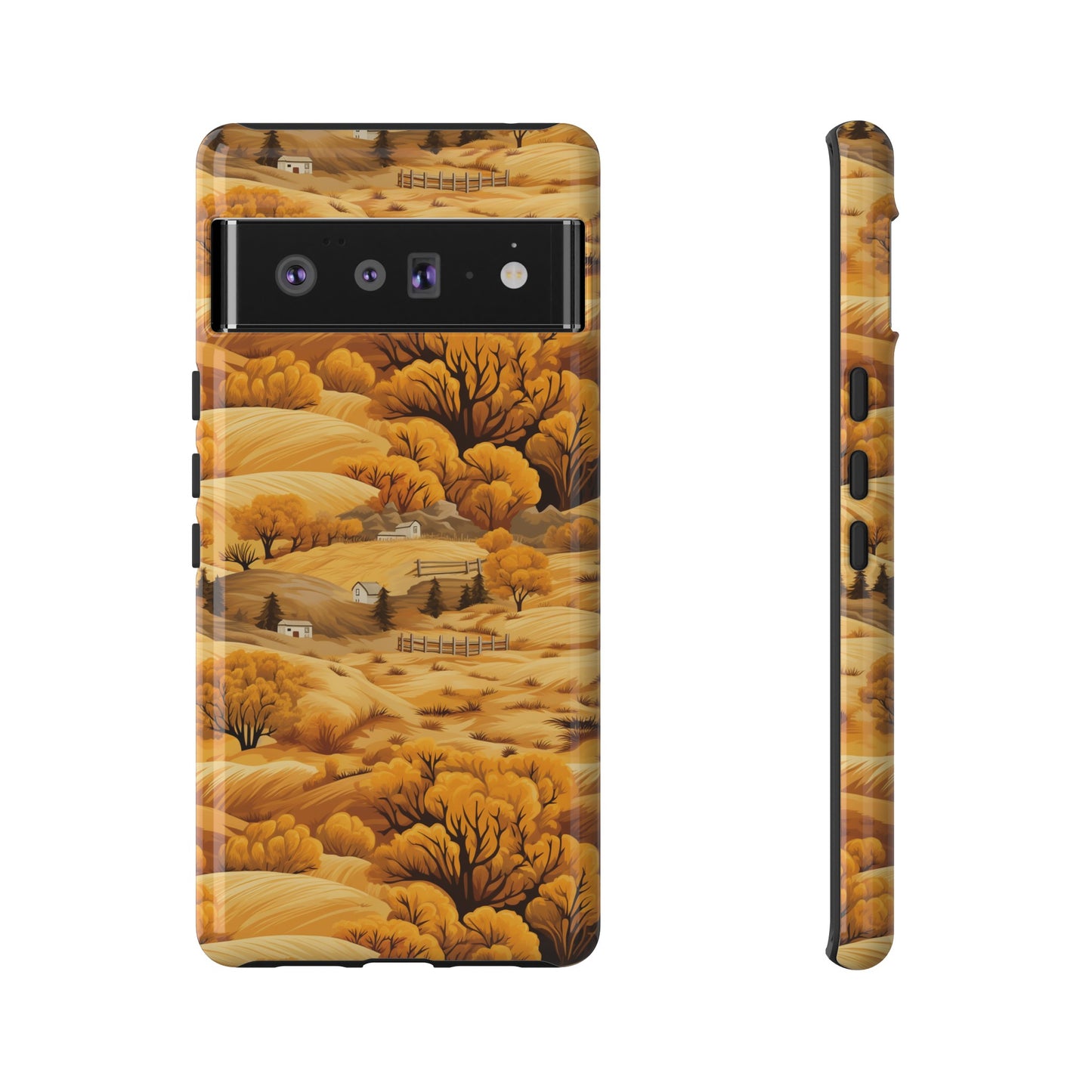 Rural Rhapsody: Early Autumn Farm Tales - Tough Phone Case