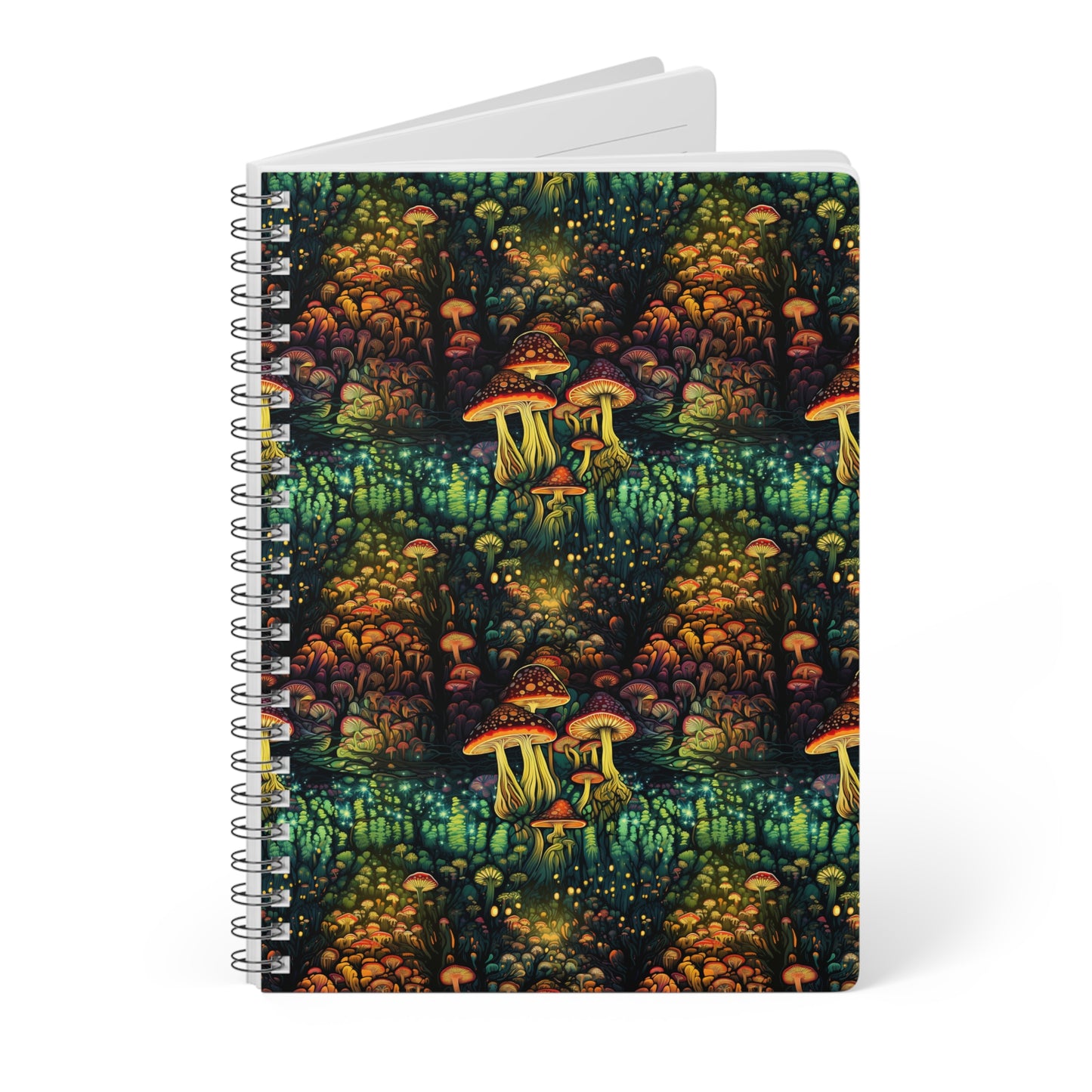 Neon Hallucinations: An Illuminated Autumn Spectacle - Notebook (A5)