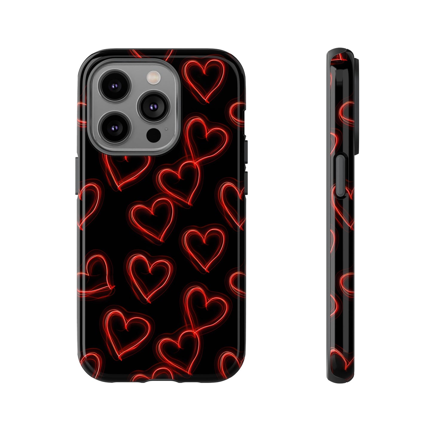 Neon Heartbeat - Phone Case