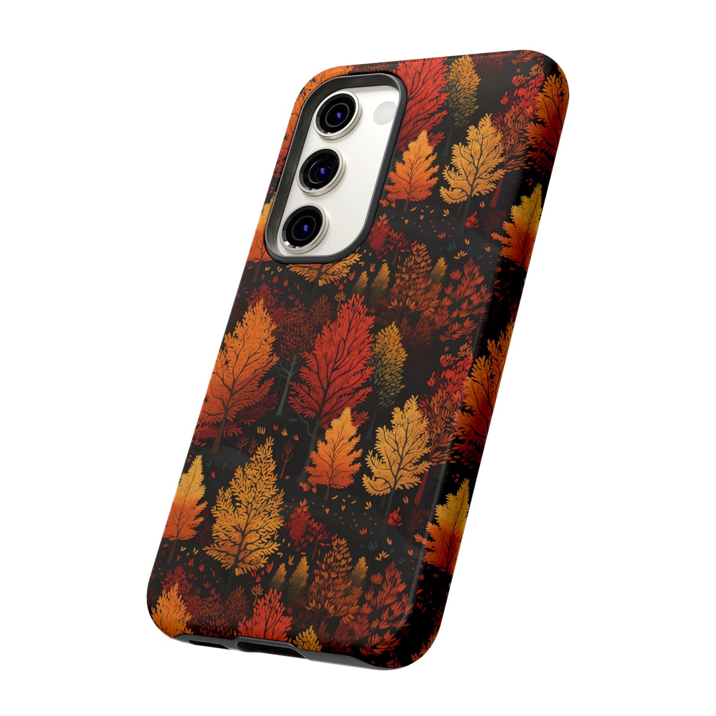 Bronzed Forest: A Chromatic Landscape - Tough Phone Case