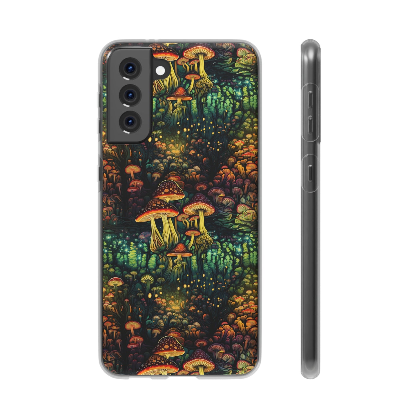 Neon Hallucinations: An Illumulated Autumn Spectacle - Flexible Phone Case