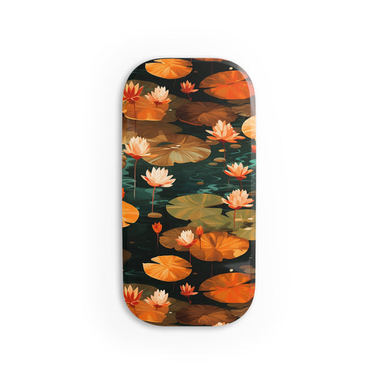 Orange Lotus Whisper - Phone Stand