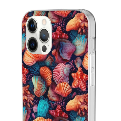 Vibrant Shallow Seascape - Flexible Phone Case Phone Case Pattern Symphony   