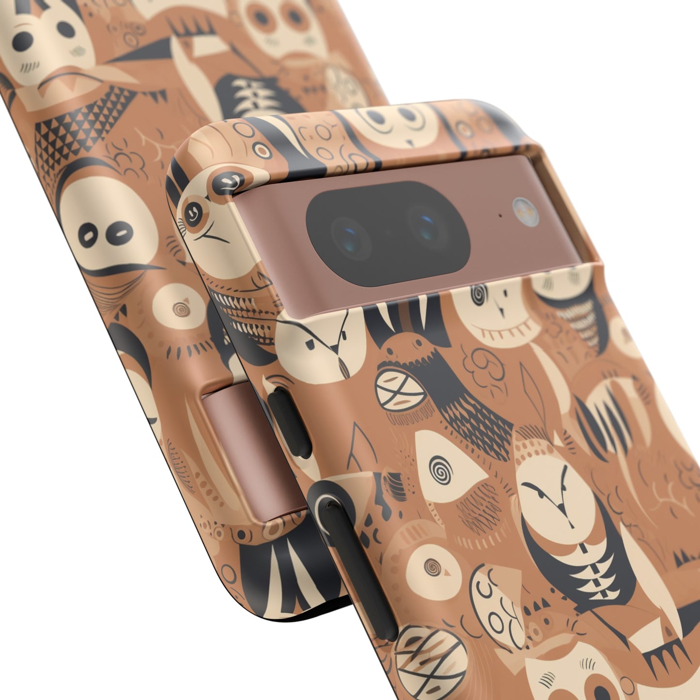 Abstract Owl - Phone Case