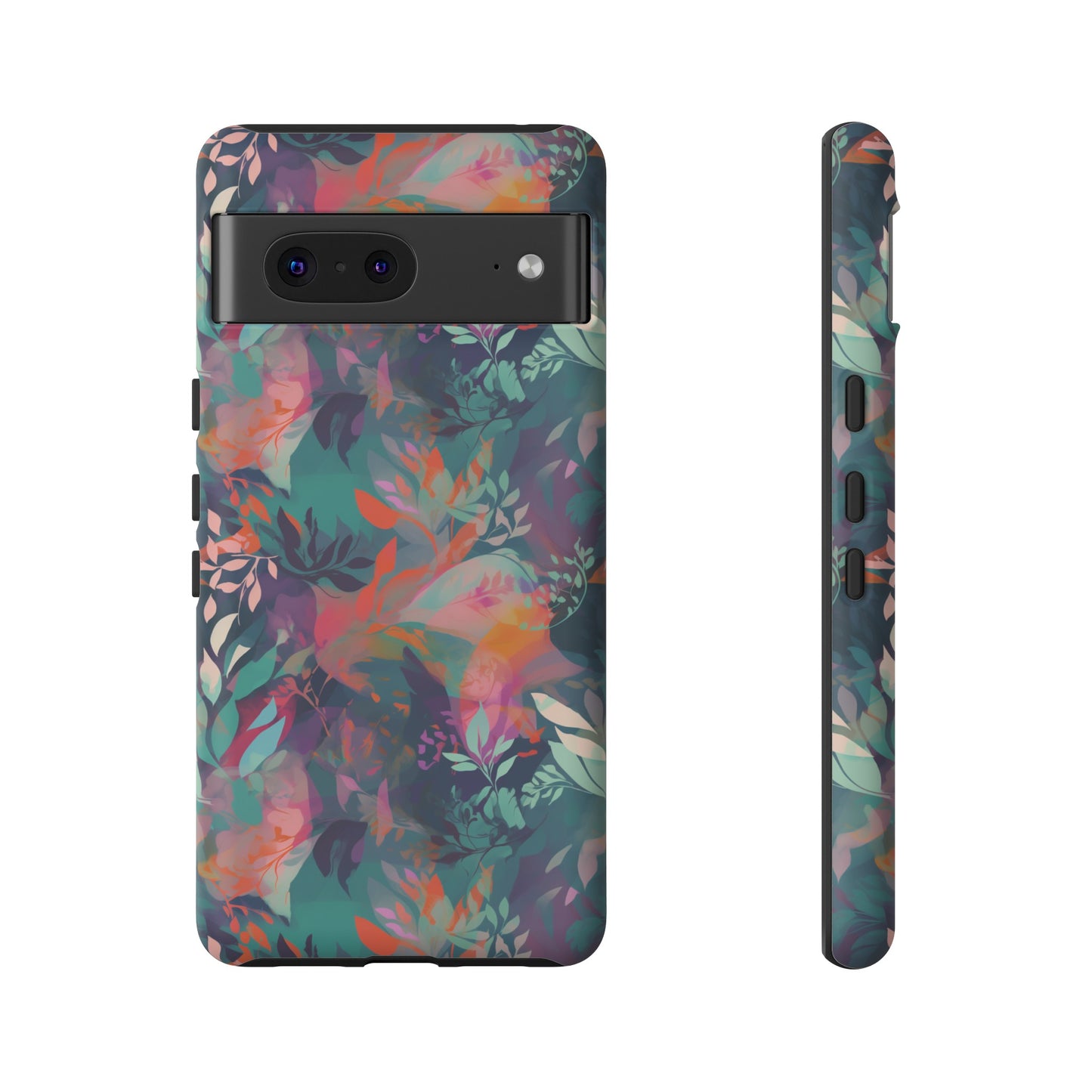 Botanical Bliss - Stylized Abstract Flower Design Tough Phone Case