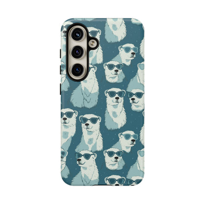 Chillin' Polar Bears Tough Phone Case