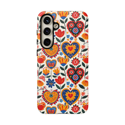 Whimsical Hearts - Phone Case