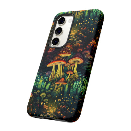 Neon Hallucinations: An Illuminated Autumn Spectacle - Tough Phone Case