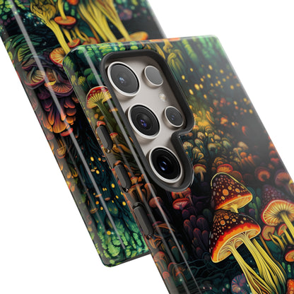 Neon Hallucinations: An Illuminated Autumn Spectacle - Tough Phone Case