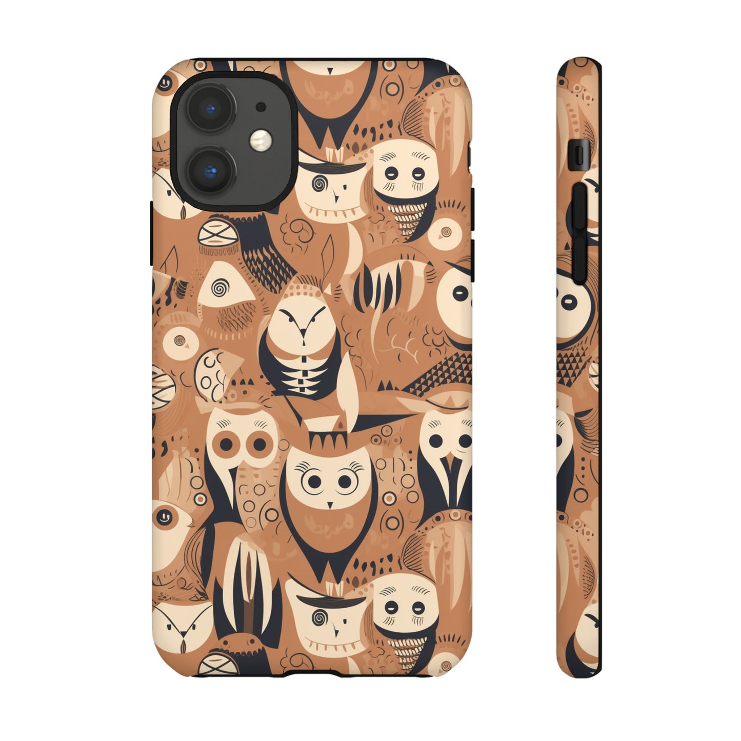 Abstract Owl - Phone Case