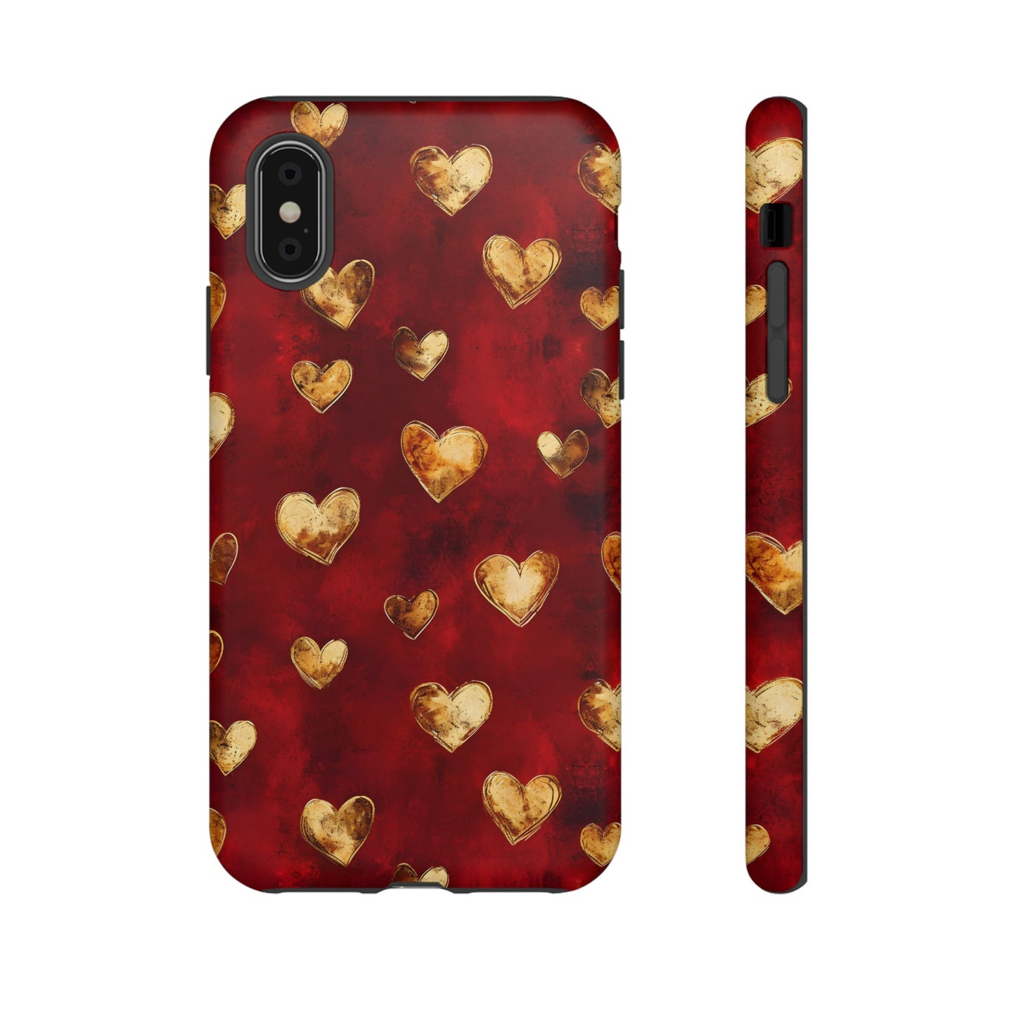 Midas Touch: Gilded Hearts - Phone Case