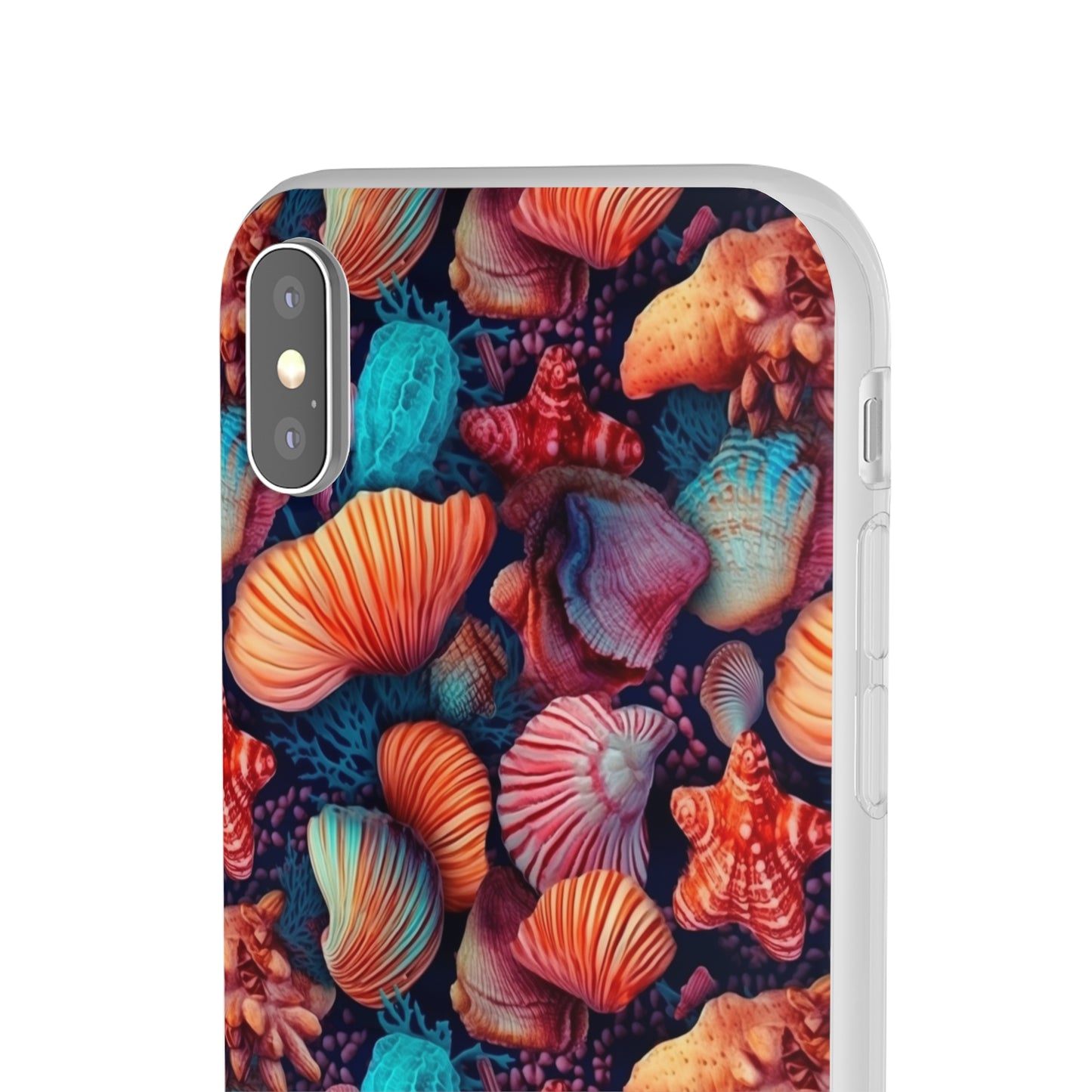 Vibrant Shallow Seascape - Flexible Phone Case Phone Case Pattern Symphony   