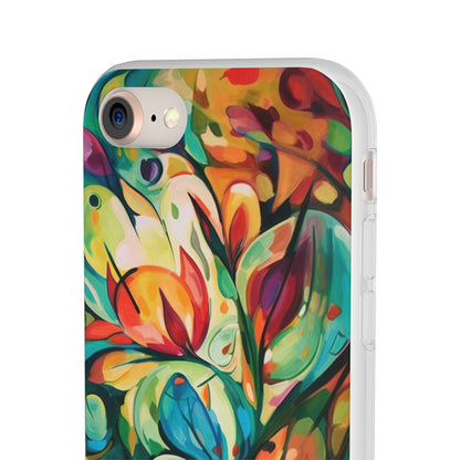 Spring Flourish Phone Case - Artistic Floral Elegance - Spring Collection - Flexi Cases Phone Case Pattern Symphony   