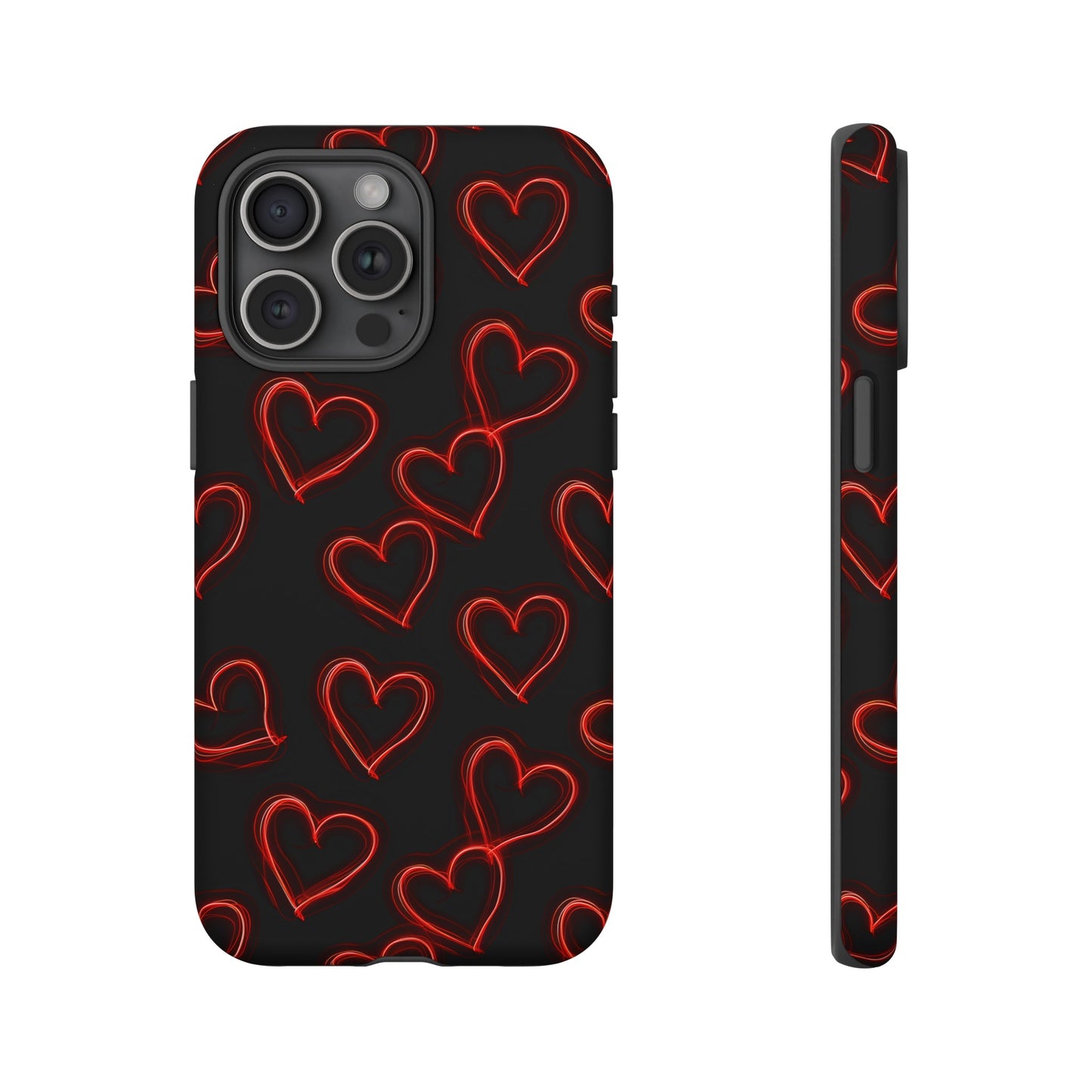 Neon Heartbeat - Phone Case