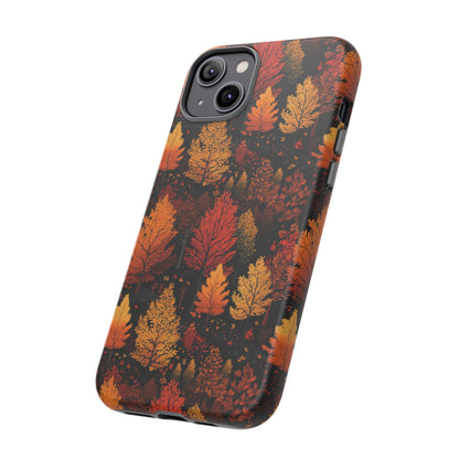 Bronzed Forest: A Chromatic Landscape - Tough Phone Case