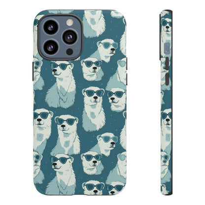 Chillin' Polar Bears Tough Phone Case