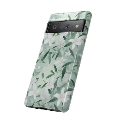 Elegant Snowdrop Blossom - Tough Phone Case