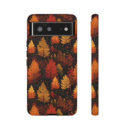 Bronzed Forest: A Chromatic Landscape - Tough Phone Case