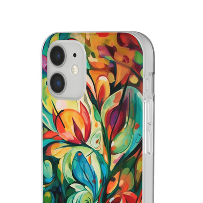 Spring Flourish Phone Case - Artistic Floral Elegance - Spring Collection - Flexi Cases Phone Case Pattern Symphony   