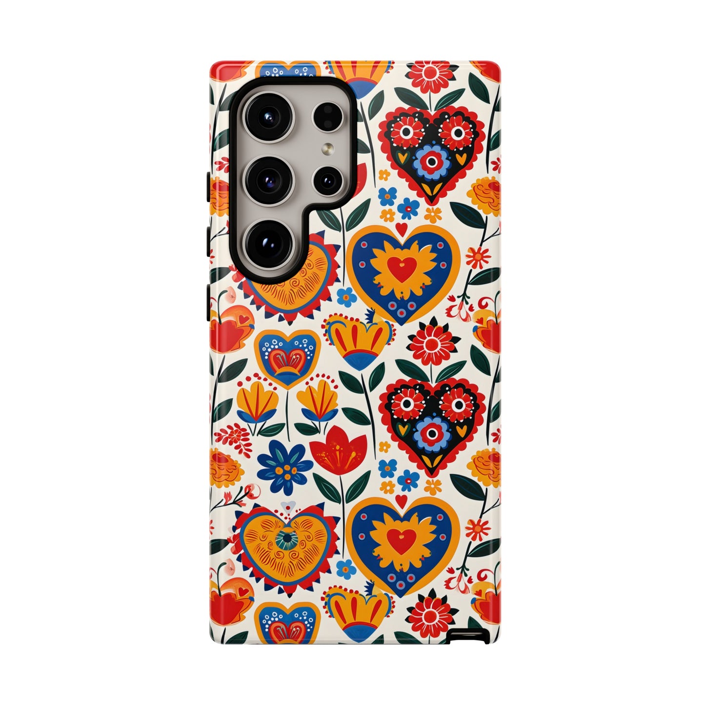 Whimsical Hearts - Phone Case