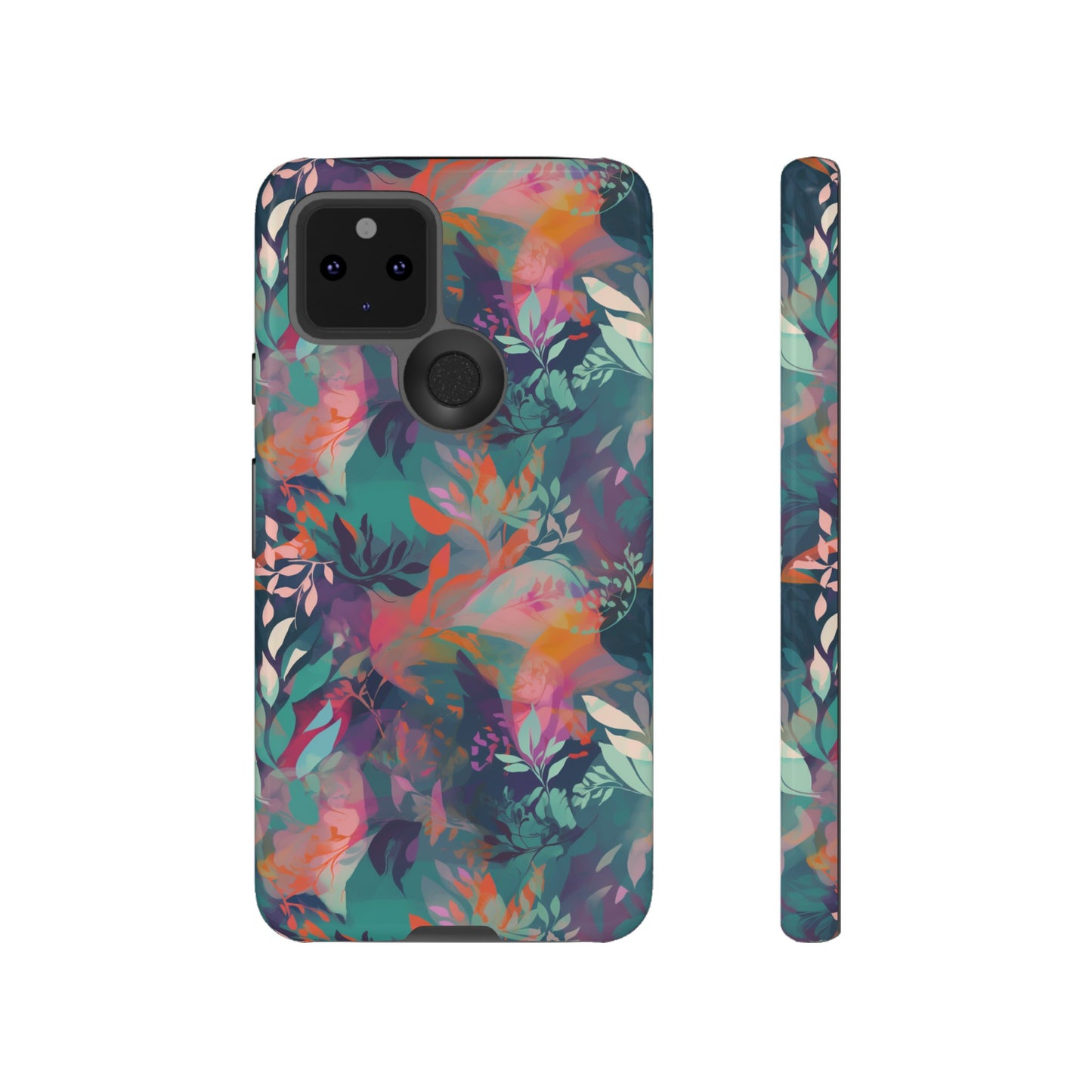 Botanical Bliss - Stylized Abstract Flower Design Tough Phone Case