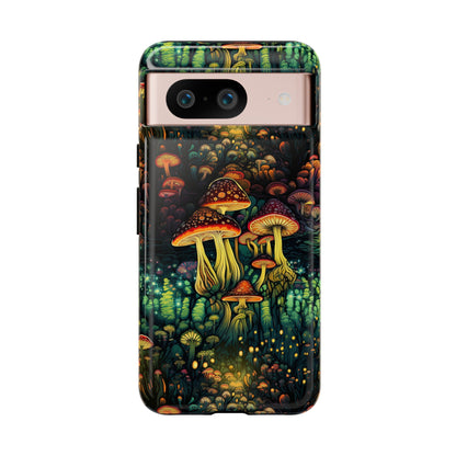 Neon Hallucinations: An Illuminated Autumn Spectacle - Tough Phone Case