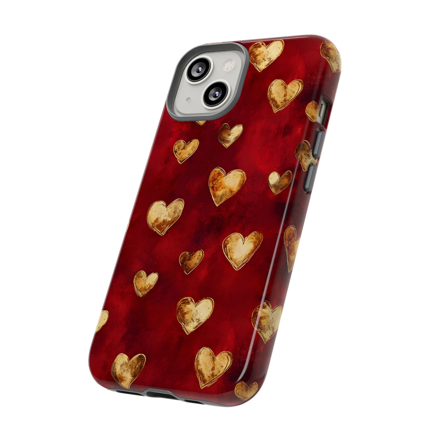 Midas Touch: Gilded Hearts - Phone Case