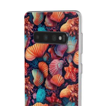 Vibrant Shallow Seascape - Flexible Phone Case Phone Case Pattern Symphony   