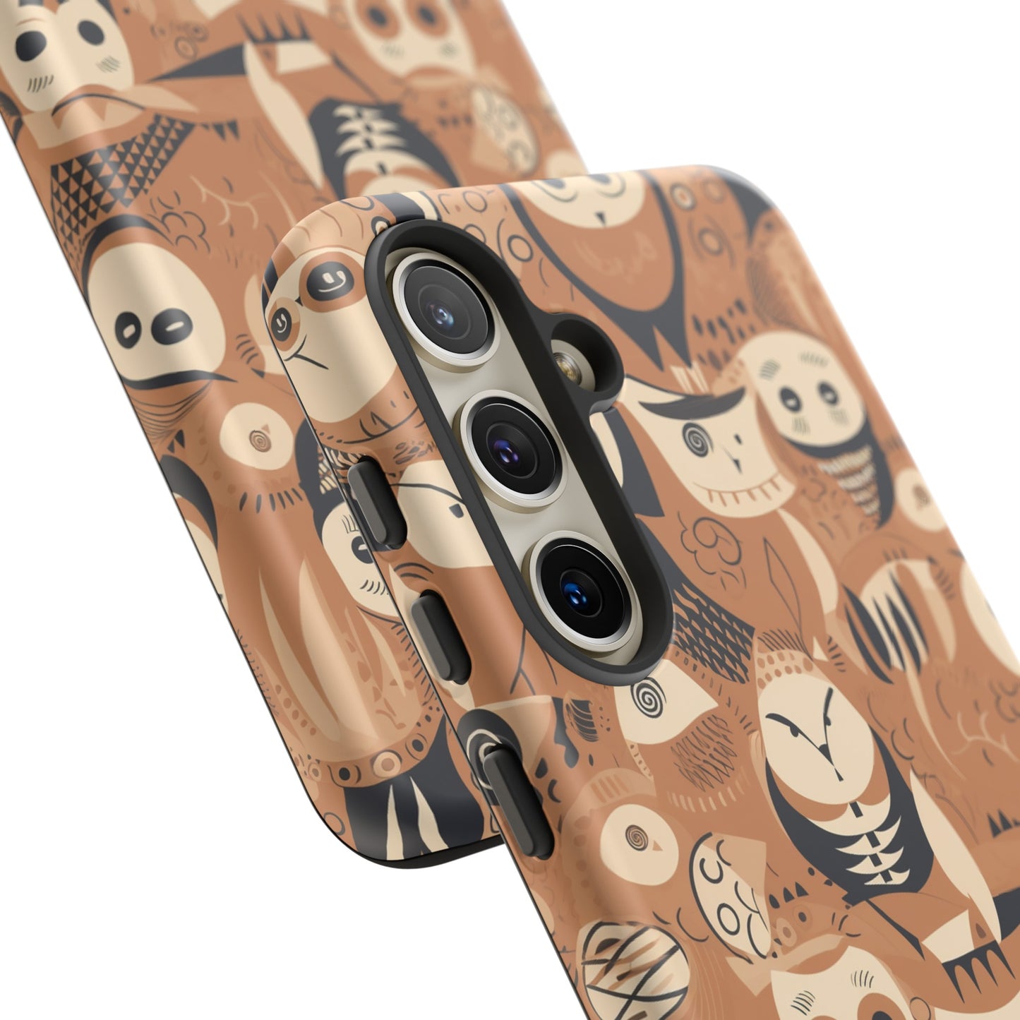 Abstract Owl - Phone Case