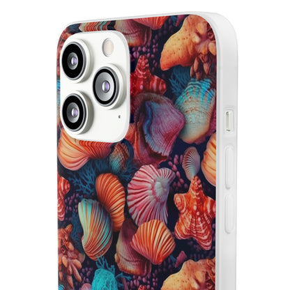 Vibrant Shallow Seascape - Flexible Phone Case Phone Case Pattern Symphony   