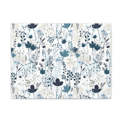 Blue Wildflower - Canvas Prints