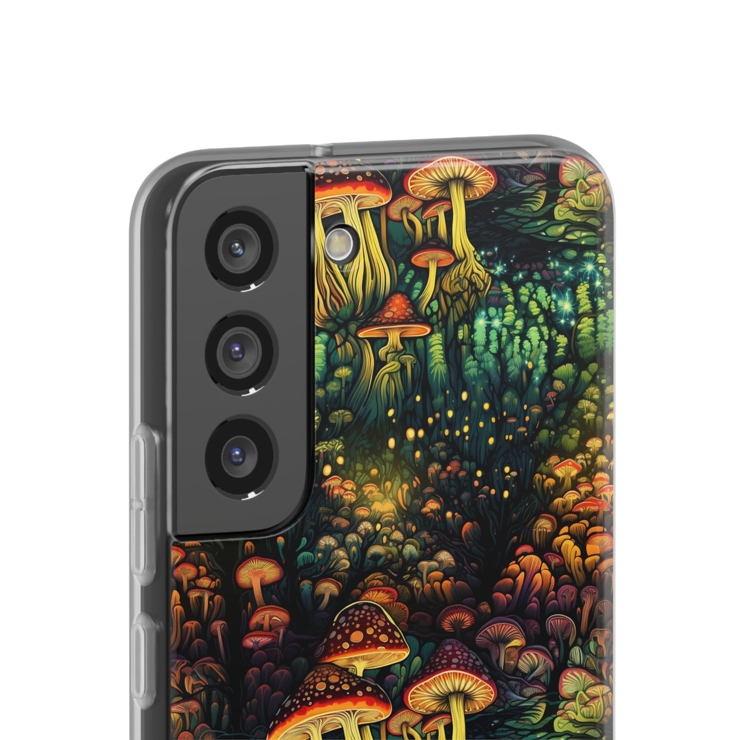 Neon Hallucinations: An Illumulated Autumn Spectacle - Flexible Phone Case