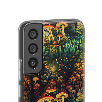 Neon Hallucinations: An Illumulated Autumn Spectacle - Flexible Phone Case