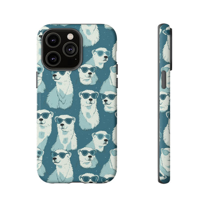 Chillin' Polar Bears Tough Phone Case