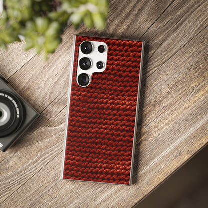 Autumn Yarn Chronicles - Warmth and Tradition in a Flexible Phone Case