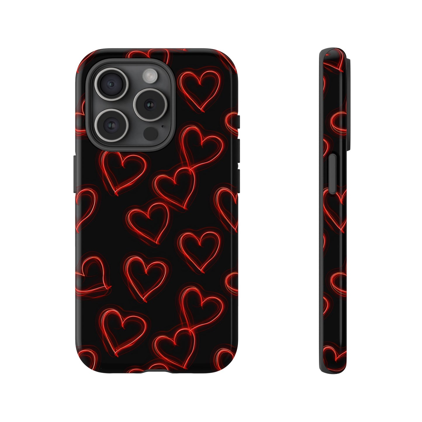 Neon Heartbeat - Phone Case