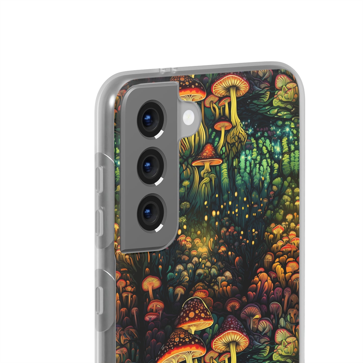 Neon Hallucinations: An Illumulated Autumn Spectacle - Flexible Phone Case